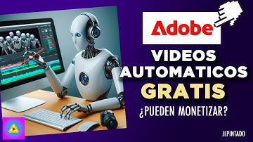 Crear un vídeo AUTOMATICO GRATIS con adobe y ver si es monetizable en Youtube 2025