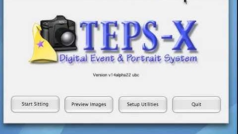 TEPS Setup - Camera Hot Folder