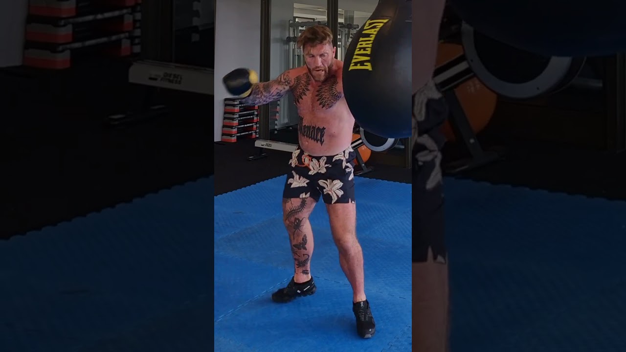 Fight camp starts Monday 🥊👊💯 Little blast on the bag while in 🇹🇷👊