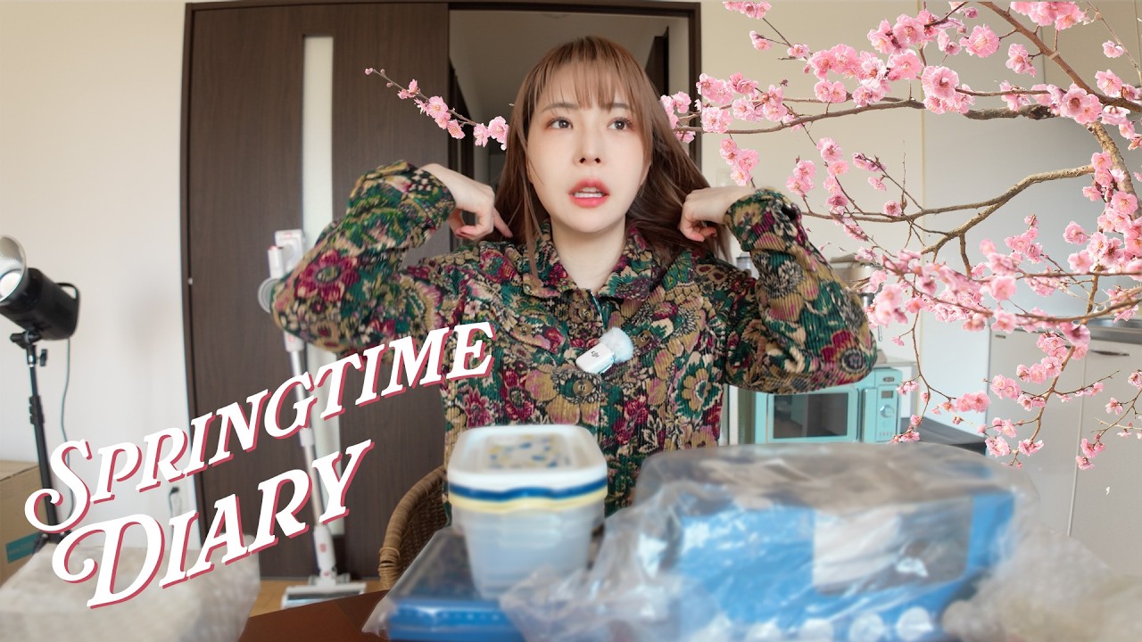 ソロお花見のルーティン🌸(?)