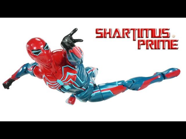 Marvel Legends Velocity Suit Spider Man PS4 Demogoblin BAF Wave Hasbro  Action Figure Review - YouTube