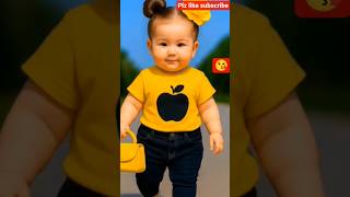 😘 "cute baby girl 💃🔥"#cutestbaby #babydance #shorts#cute#cutebaby #babygirl #viralshorts #trending
