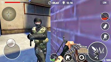 FPS Strike Shooter Missions:AndroidGame Play#Part11