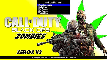 Call of Duty Black Ops: Zombies Mod Menu | XeRox V2 | PC (2017)