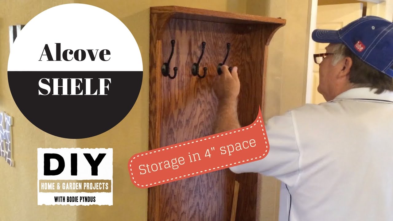 Building Alcove shelves YouTube