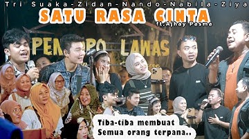 SATU RASA CINTA -  AJHAY PASMA  FT. TRISNA, YAYA & ZIDAN