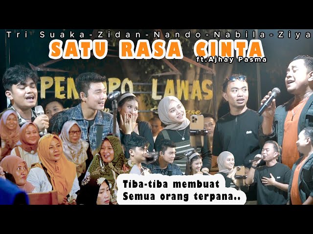 SATU RASA CINTA -  AJHAY PASMA  FT. TRISNA, YAYA u0026 ZIDAN class=