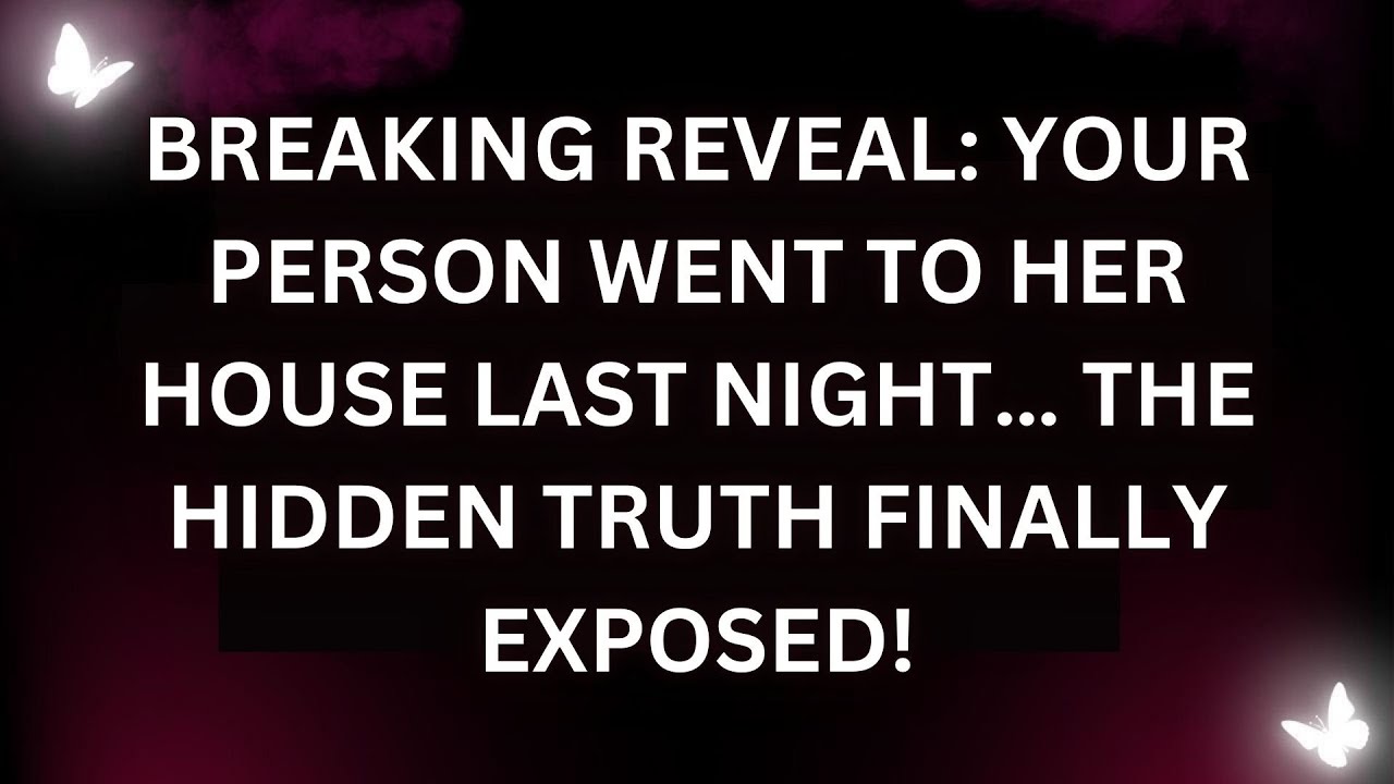 SHOCKING REVEAL! Why Your Person Ran To Her… And What They’re Hiding From You 💔 🦋 DM to DF 🦋