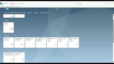 SAP S/4HANA - Posting Goods Receipt for A Stock Item