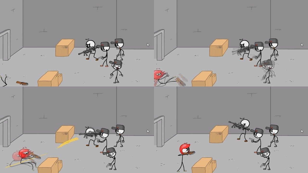 Henry Stickman shoots Ellie with a sniper rifle for over a million times YouTube