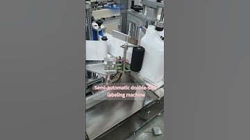 Semi-Automatic Double-Sided Labeling Machine | High Accuracy, Easy Operation