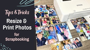 Organiseer, wijzig de grootte en druk foto