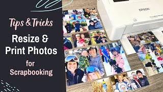 Organize, Resize and Print Photos from your Phone for Scrapbooking | Tips and Tricks screenshot 1