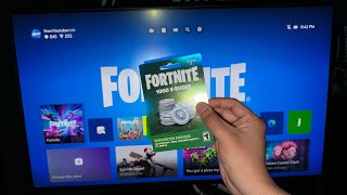 HOW TO REDEEM FORTNITE V-BUCKS CODE ON XBOX IN 2024!