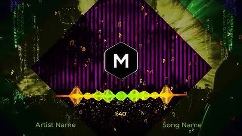Audio Reactive Music Visualizer After Effects Templates