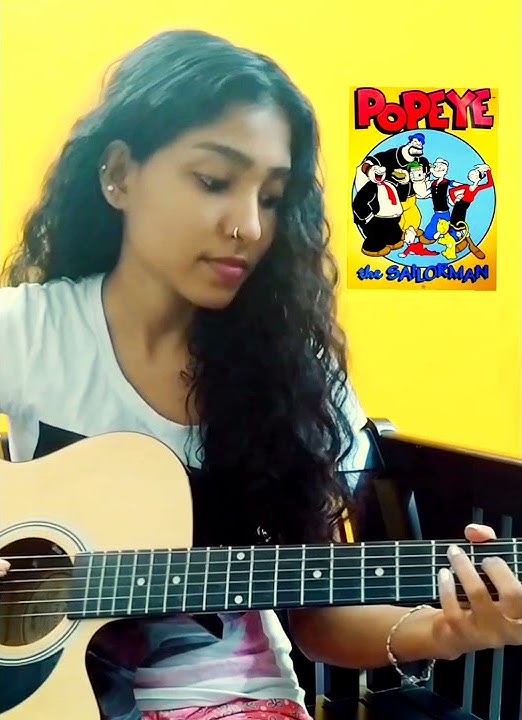 Popeye The Sailor Man Theme - Guitar Fingersyle