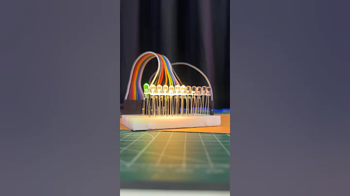 Making LED Chaser light using Arduino🏮🏮#shorts #cycling #shortsindia