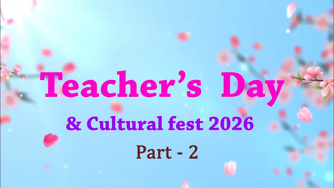 BASE PU Teachers Day Celebration 2026, Part - 2
