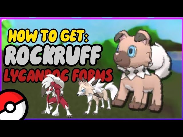 HOW TO GET ROCKRUFF AND FORMS IN POKÉMON BRICK BRONZE