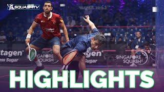 Good Accurate Work | Asal v Ghosal | VITAGEN Singapore Squash Open 2023 | RD2 HIGHLIGHTS