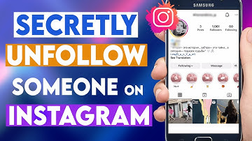 How To SECRETLY Unfollow Someone On Instagram 🤫 Without Them Knowing!
