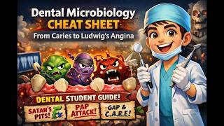Dental Microbiology Cheat Sheet From Caries to Ludwig’s Angina