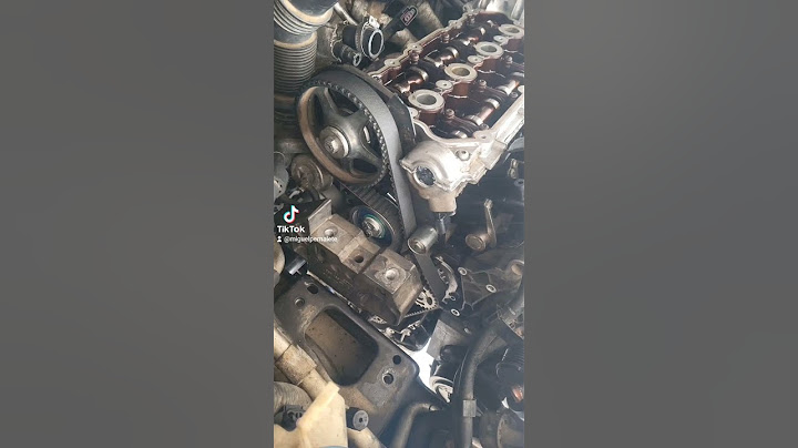 VW Passat 2.0 FSI timing chain