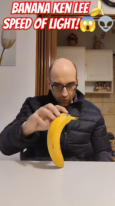 BANANA🍌 KEN LEE SPEED OF LIGHT!😱👽🍌🔥⚡🌍🥷