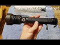 XANES 1282  XHP70 Flashlight - Unboxing & Outdoor Test