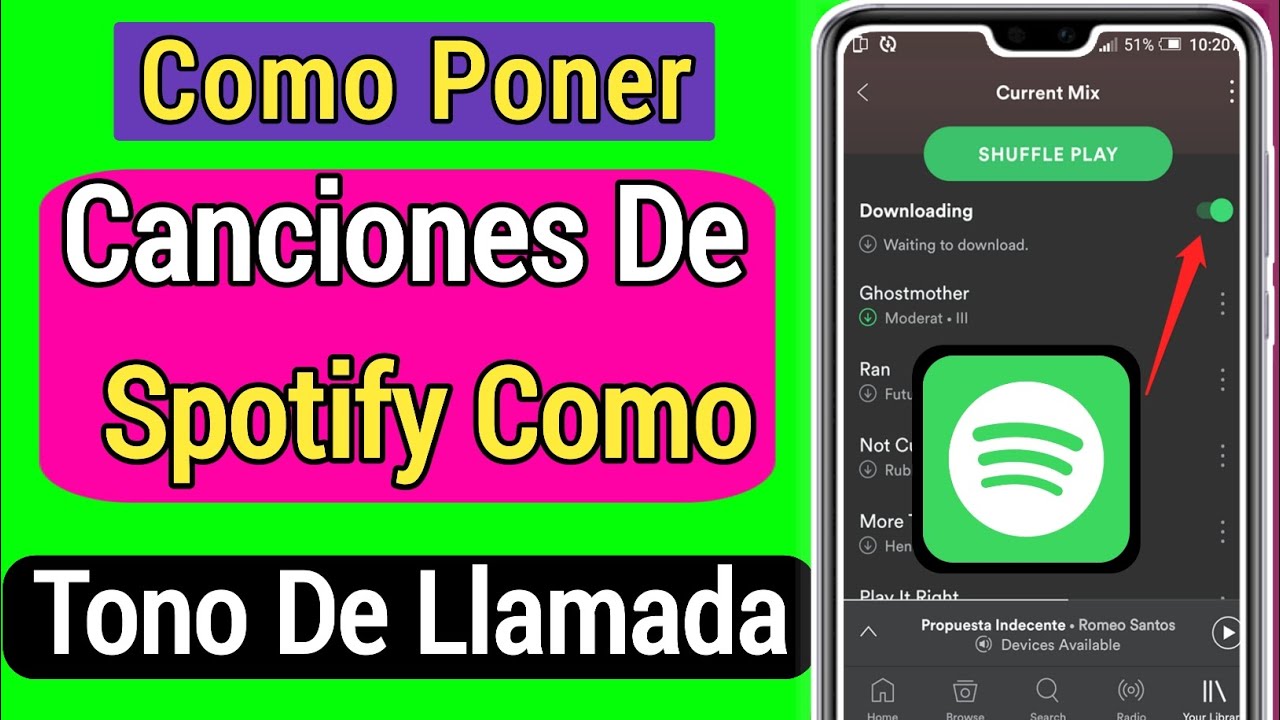 Cómo configurar la canción de Spotify como tono de llamada (Android e