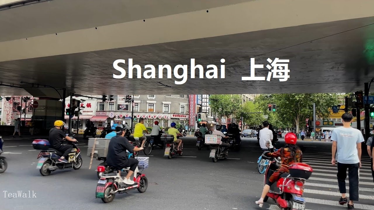 Shanghai, चीन | Garden Villa बुलेवार्ड | स्ट्रीट फूड टूर 4K