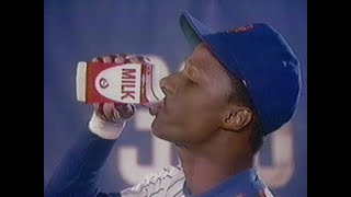 1986 Commercial Darryl Strawberry On A Milk Kick