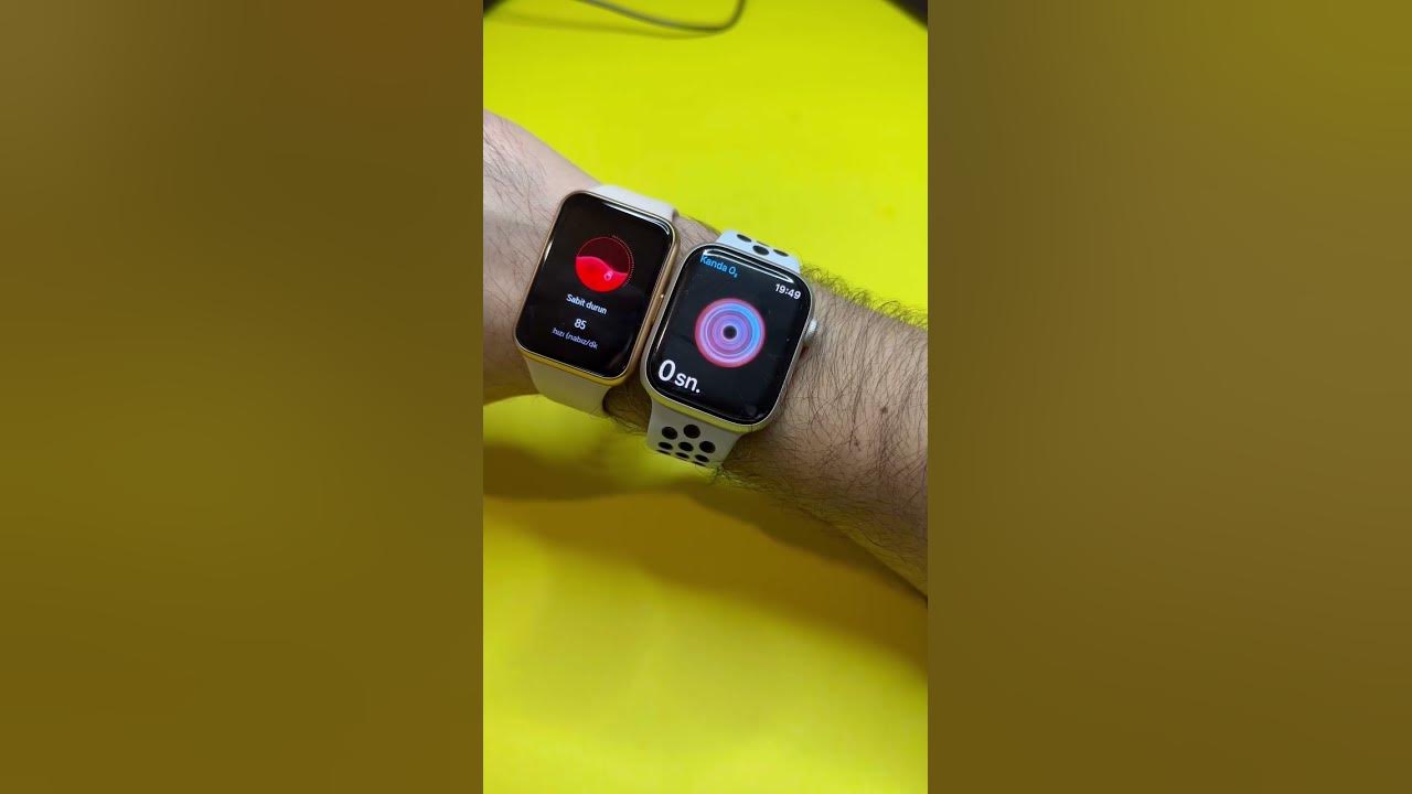 Apple Watch vs Huawei Watch Fit 2 Sağlık Testi - Nabız Sp02 - YouTube