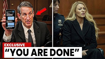 Blake Lively COLLAPSES As Justin Baldoni Lawyer BRINGS Receipts