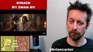 Dimash REACTION My Swan MV