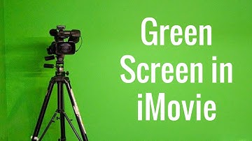 Green Screen in iMovie for Yosemite