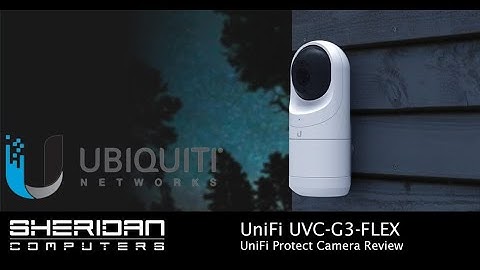 Ubiquiti UniFi Protect UVC-G3-FLEX Indoor/Outdoor POE Camera on Unifi Cloud Key Gen 2 Plus