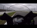 When you think you are fastand then valentino rossi pass you like a boss wet and cold track