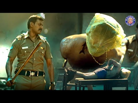 लाठी से उसके हाथ-पैर तोड़ दो | Vishal Action Scene Hindi Dubbed | Laththi Charge | Sunaina