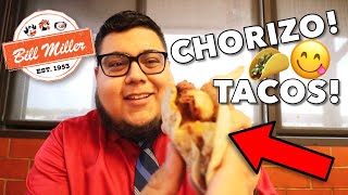 Potato & Chorizo Breakfast Taco from Bill Miller Bar-B-Q - Fast Food Review - Full Nelson Eats A Lot
