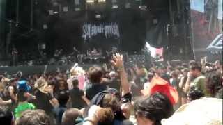Hellfest 2012 - All Shall Perish - Circle Pit
