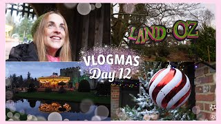 🎀 Castles + friends + lights, oh my! Hever Castle at Christmas  | Vlogmas 12