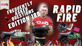 SHOULD I MOUNT MY AMPLIFIER TO MY METAL CAB??? FAQ RAPID FIRE 189
As you guys know, we love to answer all of the questions that we get in the comments. Through your questions, we are able to both teach and learn new tricks to the trade in the car audio game. We have selected a few questions to be featured in the 189th edition of Rapid Fire Questions, with Johnathan Price! Be sure to ask your questions in the comments below if you havent seen your question answered yet, or have something that you would like more info on!
Again, be sure to drop any questions you have for JP in the comments.
Be sure to check out our sales and other awesome products at down4soundshop.com SHOULD I MOUNT MY AMPLIFIER TO MY METAL CAB??? FAQ RAPID FIRE 189