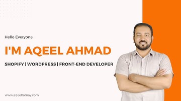 Shopify Developer | WordPress Developer | Front-End Developer