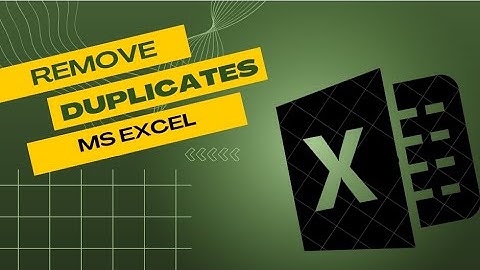 Removing Duplicates like a Pro in MS Excel