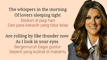 The Power Of Love - Celine Dion ( lirik dan terjemahan )