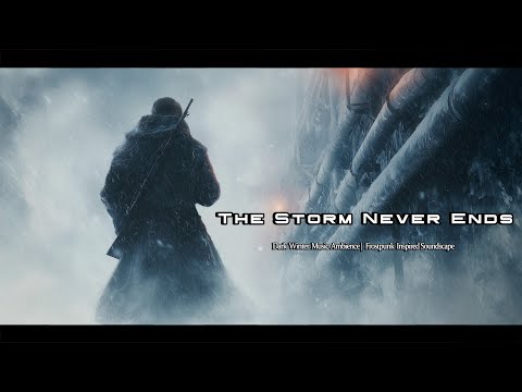 The Storm Never Ends - Frostpunk Inspired Music Ambience thumbnail