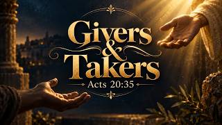 (9/6/26) Givers And Takers Acts 20:35 NJKV Dr. David Featherstone