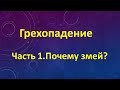 Александр Розов.Грехопадение.Часть 1.Почему змей?