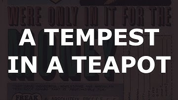 A Tempest In A Teapot | ThisIs ReadyMade